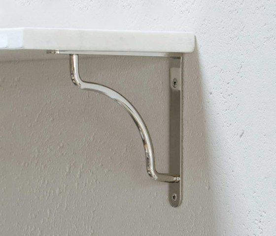 Soporte de estanterías Kilburn de 150 mm | Fijaciones para estantería de vidrio | Corston Architectural Detail