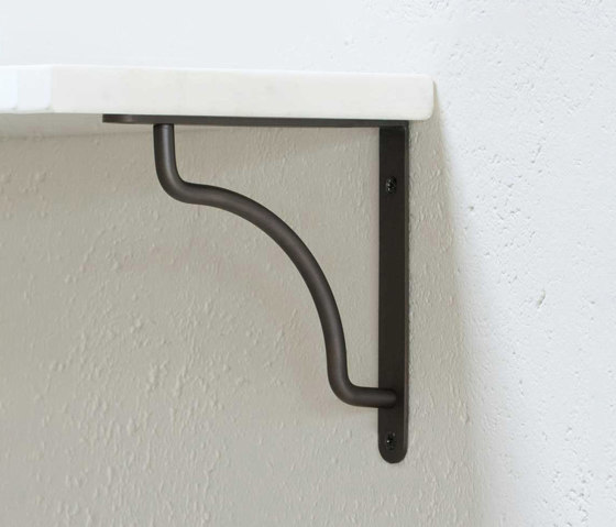 Kilburn Shelf Bracket 150mm | Furniture glass shelf brackets | Corston Architectural Detail