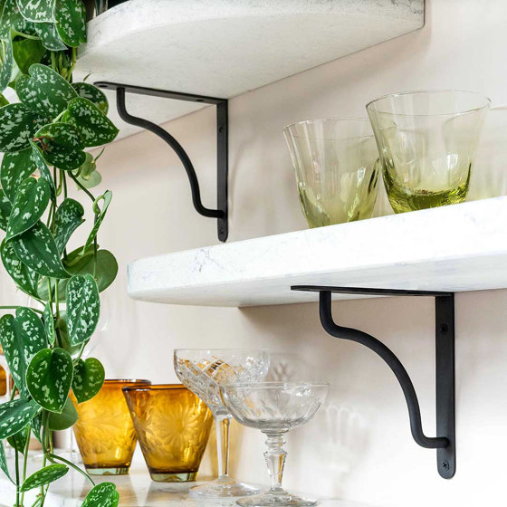 Kilburn Shelf Bracket 150mm | Furniture glass shelf brackets | Corston Architectural Detail