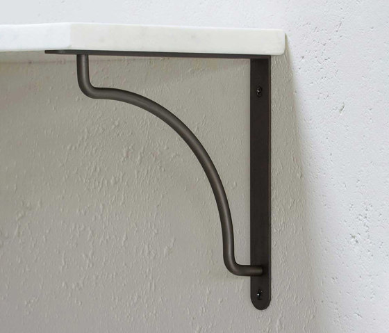 Kilburn Shelf Bracket 200mm | Furniture glass shelf brackets | Corston Architectural Detail