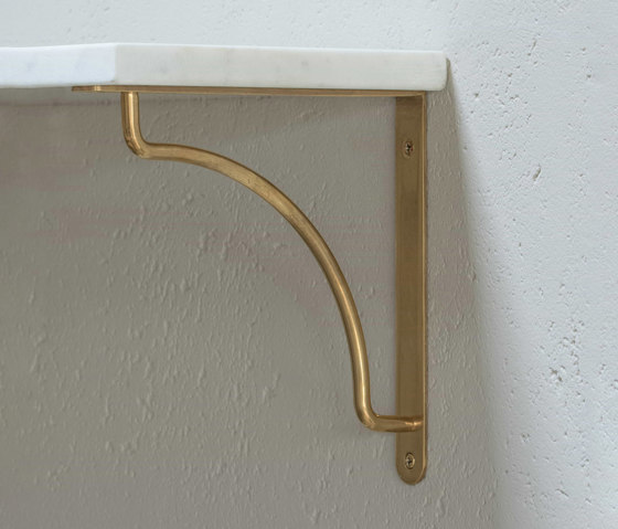 Kilburn Shelf Bracket 200mm | Furniture glass shelf brackets | Corston Architectural Detail