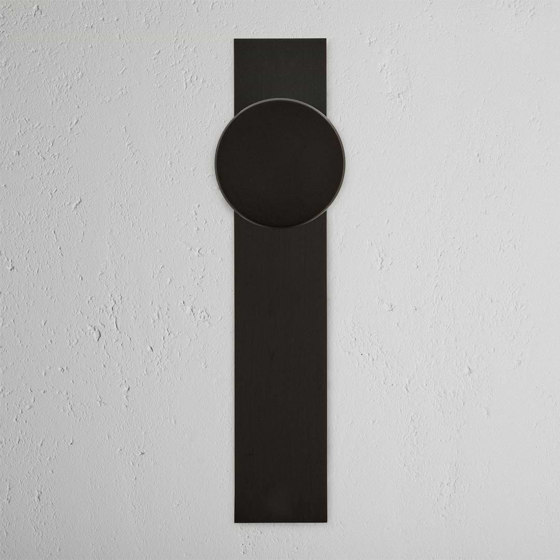 Onslow Long Plate Fixed Door Knob | Knob handles | Corston Architectural Detail