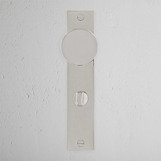 Onslow Long Plate Sprung Door Knob & Thumbturn | Knob handles | Corston Architectural Detail