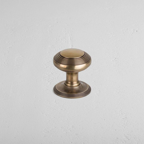 Poplar Fixed Door Knob | Knob handles | Corston Architectural Detail