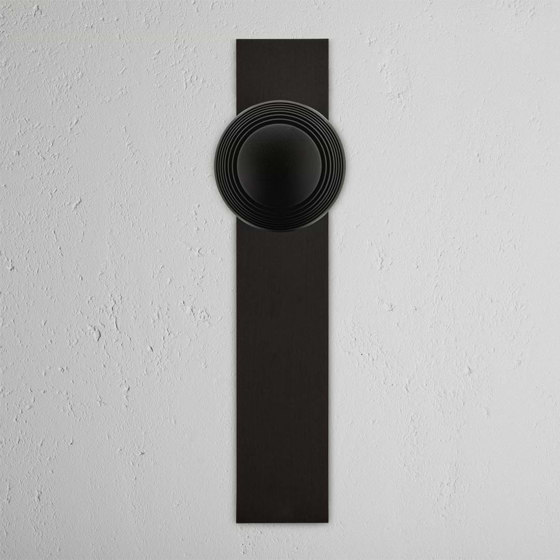 Poplar Long Plate Fixed Door Knob | Knob handles | Corston Architectural Detail