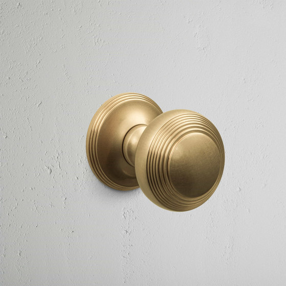 Poplar Unsprung Door Knob | Knob handles | Corston Architectural Detail