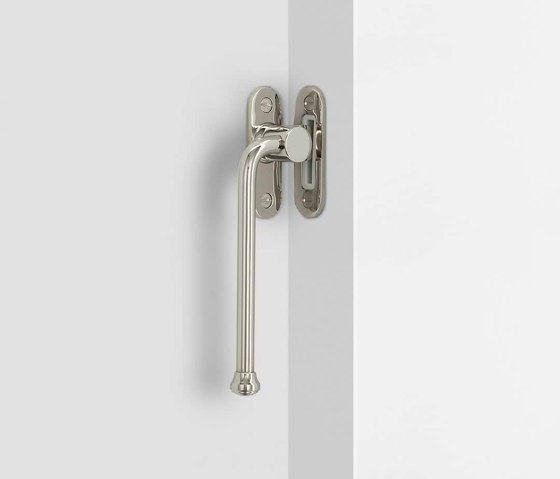 Southbank Casement Window Handle With Plate Left | Lever window handles | Corston Architectural Detail