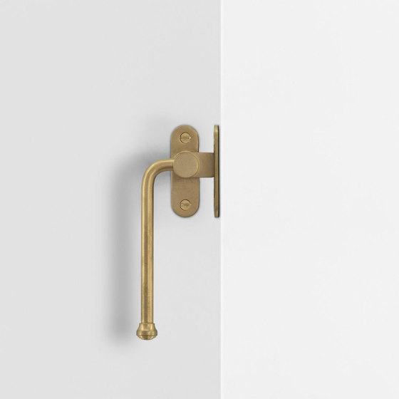 Southbank Casement Window Handle With Plate Left | Lever window handles | Corston Architectural Detail