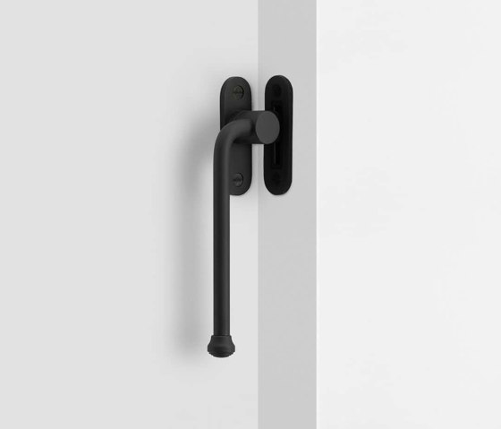 Southbank Casement Window Handle With Plate Left | Lever window handles | Corston Architectural Detail