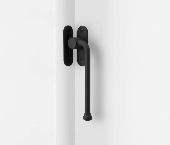 Southbank Casement Window Handle With Plate Right | Lever window handles | Corston Architectural Detail