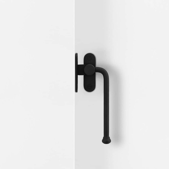 Southbank Casement Window Handle With Plate Right | Lever window handles | Corston Architectural Detail