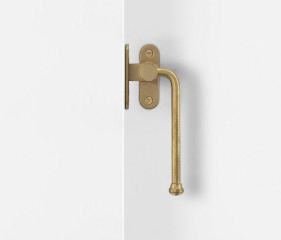 Southbank Casement Window Handle With Plate Right | Lever window handles | Corston Architectural Detail