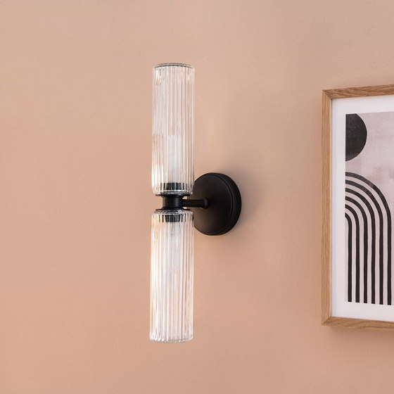 Claremont Medium Wall Light Fluted Glass | Wall lights | Corston Architectural Detail