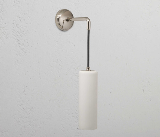 Claremont Small Hanging Wall Light Fine Porcelain | Wall lights | Corston Architectural Detail