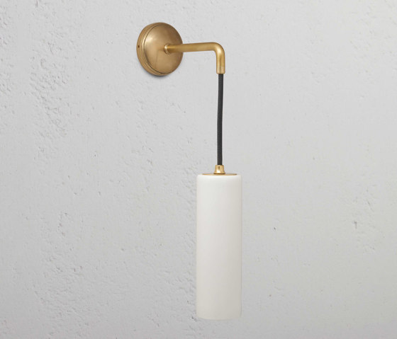 Claremont Small Hanging Wall Light Fine Porcelain | Wall lights | Corston Architectural Detail