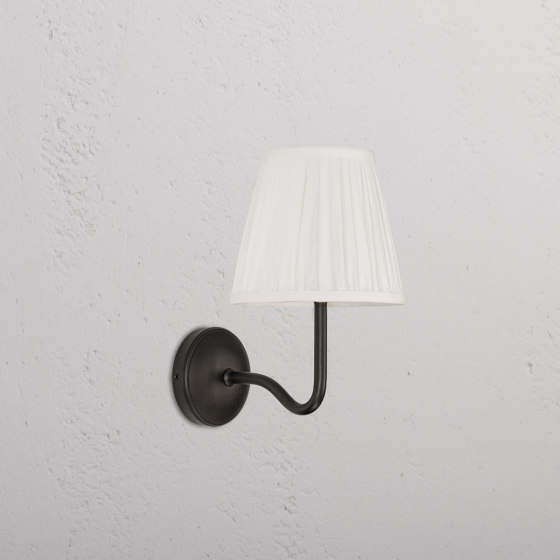 Malvern Medium Wall Light Alabaster White | Wandleuchten | Corston Architectural Detail