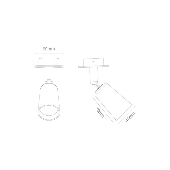 Lámpara de techo Pembroke 35mm | Lámparas de techo | Corston Architectural Detail