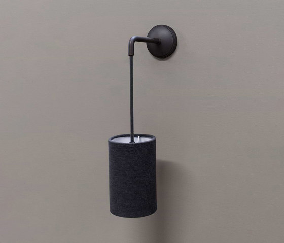 Primrose Small Hanging Wall Light Basalt Grey | Wall lights | Corston Architectural Detail