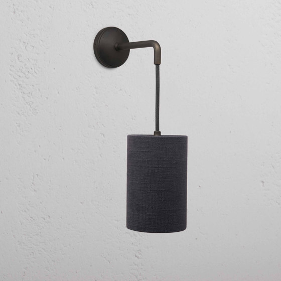 Primrose Small Hanging Wall Light Basalt Grey | Wall lights | Corston Architectural Detail