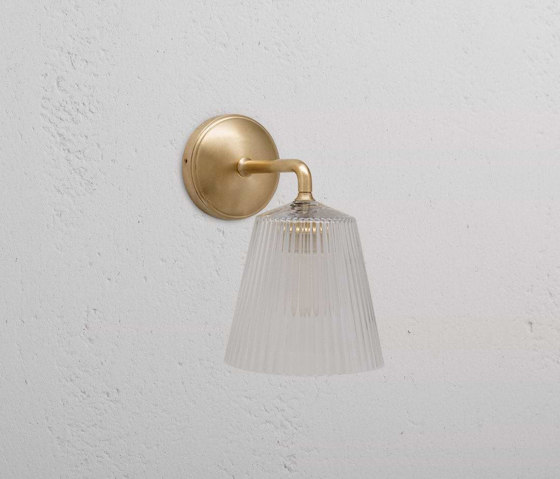 Richmond Medium Wall Light Fluted Glass | Wall lights | Corston Architectural Detail