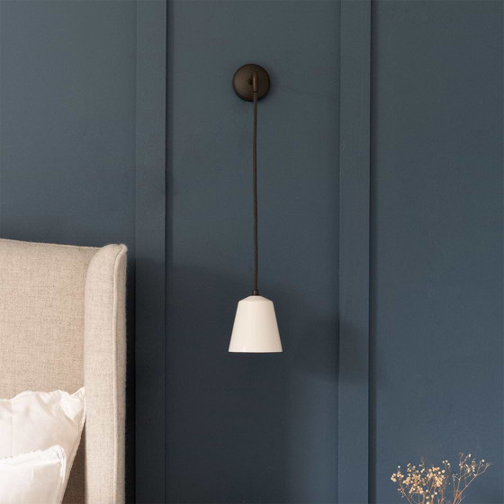 Richmond Small Hanging Wall Light Fine Porcelain | Wall lights | Corston Architectural Detail