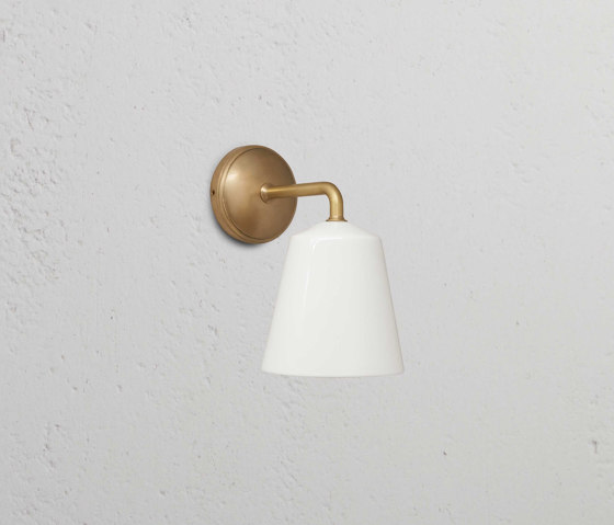 Richmond Small Wall Light Fine Porcelain | Wall lights | Corston Architectural Detail