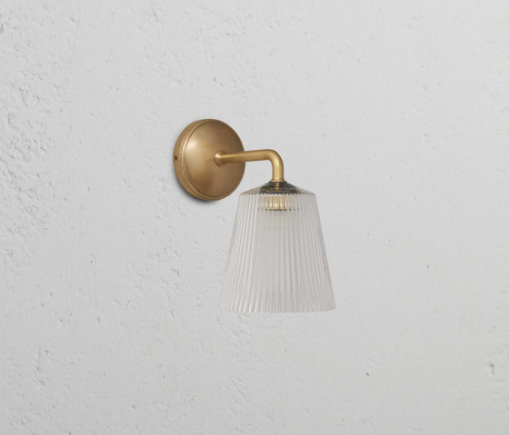 Richmond Small Wall Light Fluted Glass | Wall lights | Corston Architectural Detail