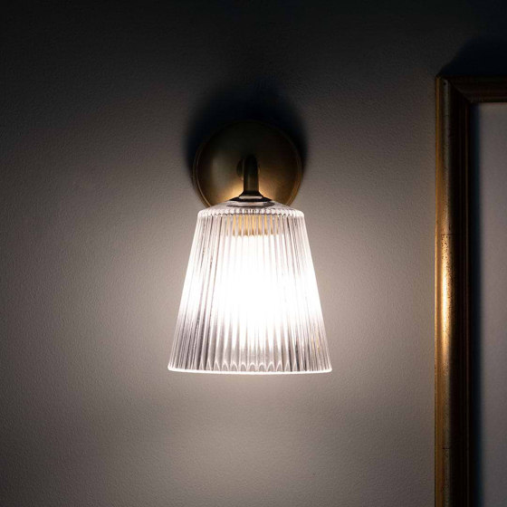 Richmond Small Wall Light Fluted Glass | Wall lights | Corston Architectural Detail