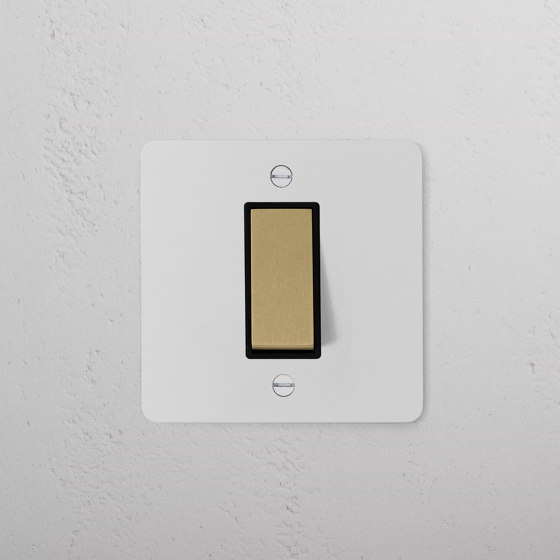 1G Two Way Rocker Switch | Interruptores a palanca | Corston Architectural Detail