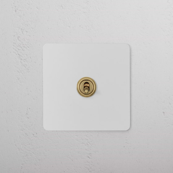 1G Two Way Toggle Switch | Interruttori leva | Corston Architectural Detail