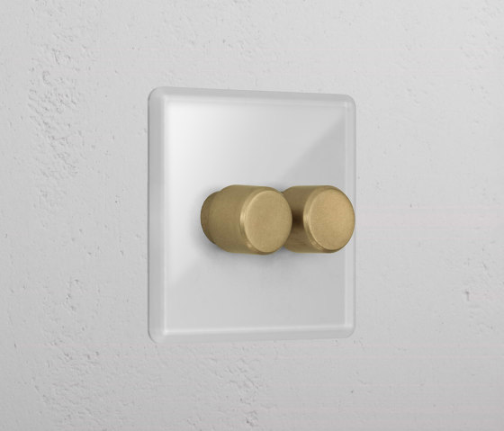 2G Two Way Dimmer Switch | Variateurs à bouton rotatif | Corston Architectural Detail