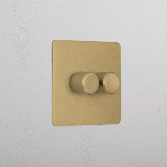 2G Two Way Dimmer Switch | Variateurs à bouton rotatif | Corston Architectural Detail