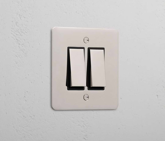 2G Two Way Rocker Switch | Interruptores a palanca | Corston Architectural Detail