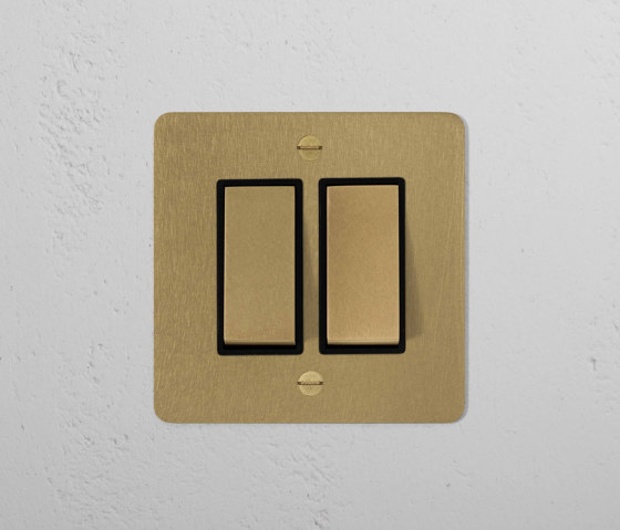 2G Two Way Rocker Switch | Interrupteurs à levier | Corston Architectural Detail