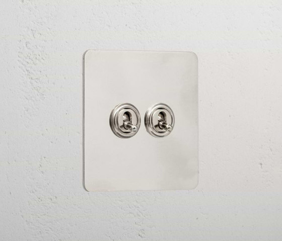 2G Two Way Toggle Switch | Interruttori leva | Corston Architectural Detail