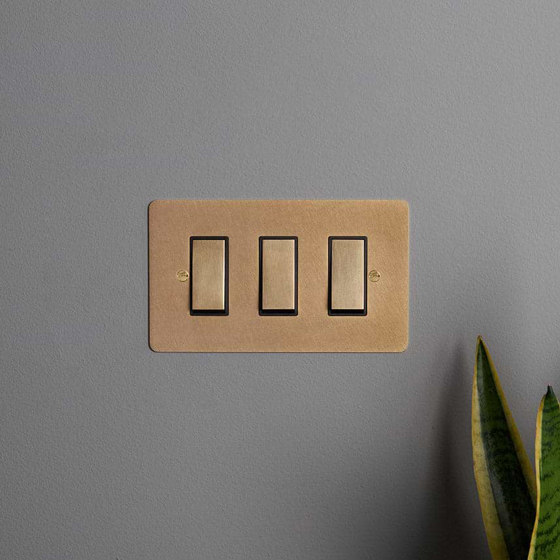 3G Two Way Rocker Switch | Kippschalter | Corston Architectural Detail