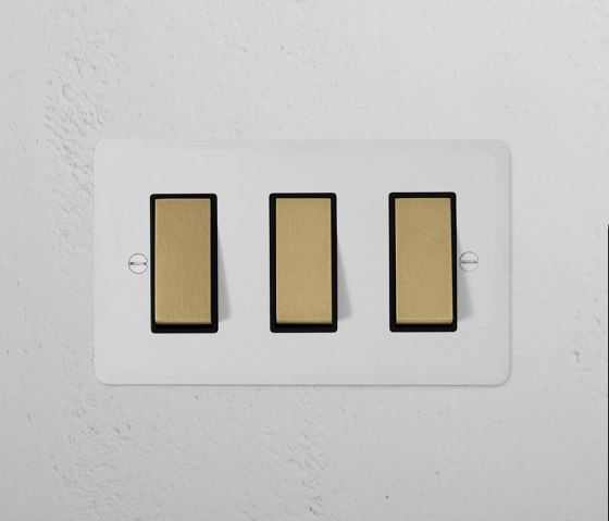 3G Two Way Rocker Switch | Kippschalter | Corston Architectural Detail