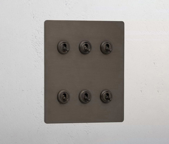 6G Two Way Toggle Switch | Kippschalter | Corston Architectural Detail