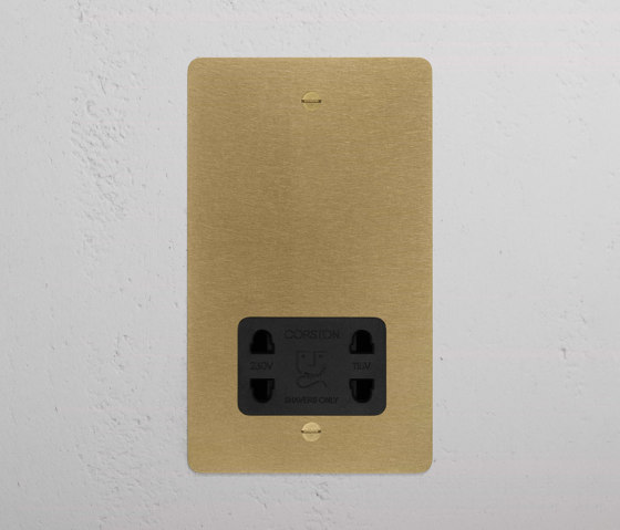 Shaver Socket | British sockets | Corston Architectural Detail