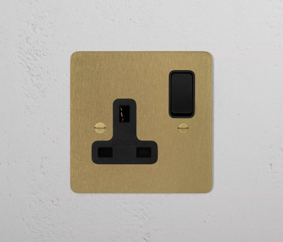 Single Socket UK | British Standard | Corston Architectural Detail