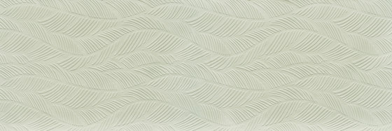 Structure Leaf Light green | Wall coverings / wallpapers | Wall Rapture