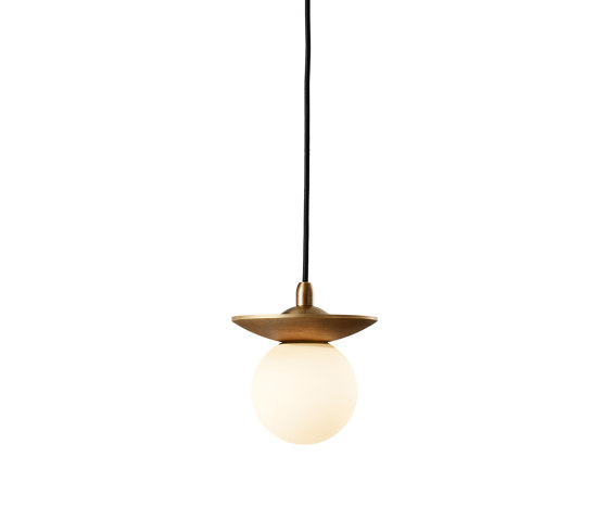 Orbit | Pendant - Cast Antique Brass | Lampade sospensione | J. Adams & Co