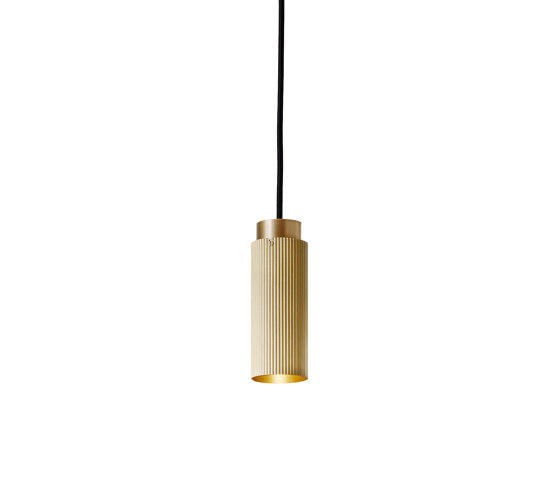 Spot Pro | 160 Pendant - Satin Brass | Suspensions | J. Adams & Co