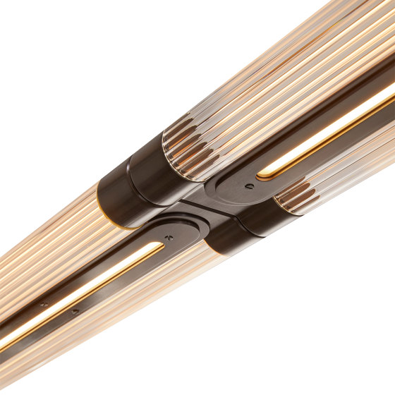 Strata | 2400 Pendant - Bronze | Suspensions | J. Adams & Co