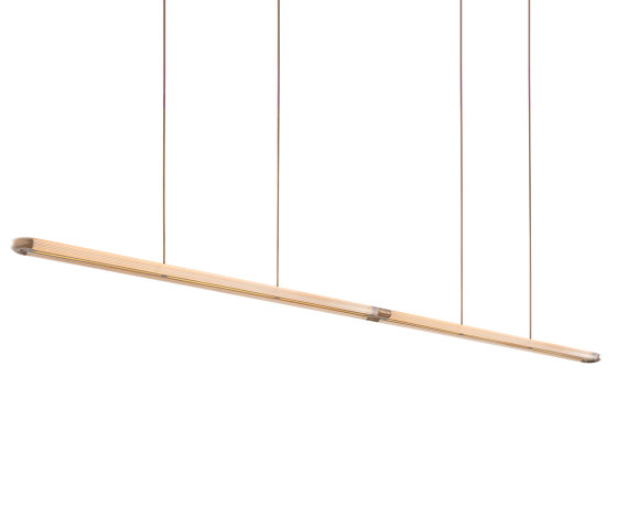 Strata | 3200 Pendant - Satin Brass | Pendelleuchten | J. Adams & Co