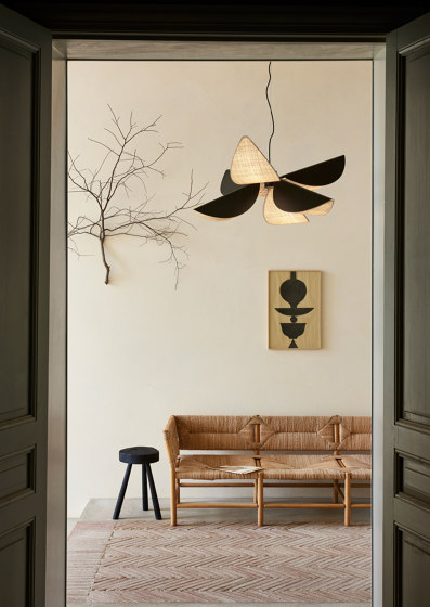 Lys | Pendant lamp | L black | Suspended lights | Forestier