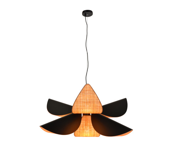 Lys | Pendant lamp | L black | Suspended lights | Forestier