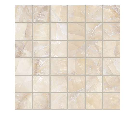 Tele di Marmo Lumia Mosaico 5x5 Ivory Gioiello | Mosaïques en pierre naturelle | EMILGROUP