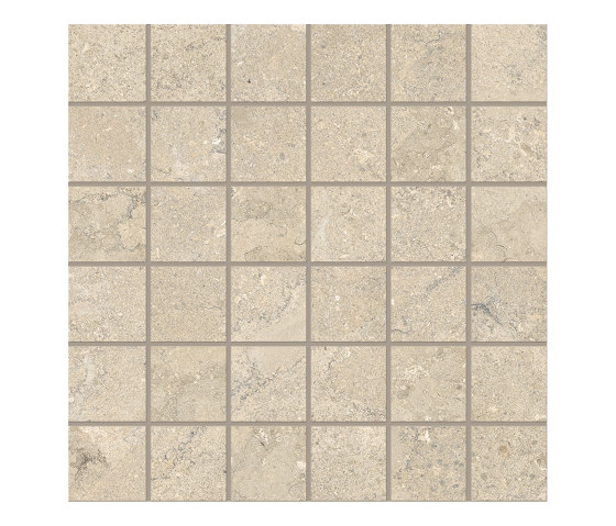 Unique Bourgogne Mosaico 5x5 Minimal Beige | Naturstein Mosaike | EMILGROUP