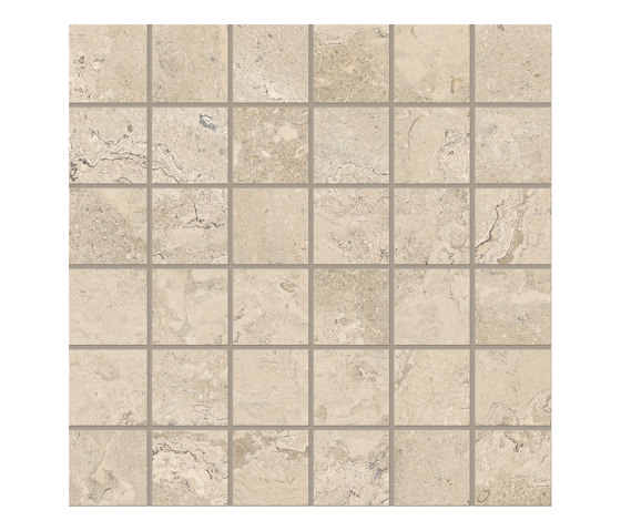 Unique Bourgogne Mosaico 5x5 Varièe Beige | Mosaici pietra naturale | EMILGROUP